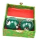 thumbnail image 5 of 2 bolas de masaje con caja de almacenamiento, masajeador de dedos, bolas de salud chinas chisme verde, 5 of 9