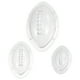 thumbnail image 1 of Moldes de chocolate de 3pcs moldes de helado de rugby únicos moldes de hielo moldes de rugby de rugby, 1 of 5