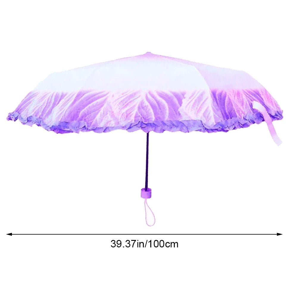 Hzzsbu Funny Vegetable Umbrella Portable Cabbage Pattern Umbrella Folding Lettuce Pattern Umbrellas Windproof Anti UV Umbrella for Travel