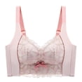 thumbnail image 1 of Abcnature Women's Bras Lace Thin Style Ventilate Plus Size Bras without Steel Rim, 1 of 4