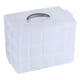 thumbnail image 1 of Caja de Almacenamiento de Plástico Transparente Tres Capas Caja de Almacenamiento de Divisores Separables Caja de Herramientas de Organizador Artesanal para Anillos Pendientes ANGGREK Otros, 1 of 8