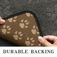 thumbnail image 6 of Paw Prints Door Rugs,Washable Non Slip Door Mats Indoor,Decorative Door Mats,Entry Mat Indoor for Entrance,Bedroom,Kitchen,Bathroom,30"x17", 6 of 6