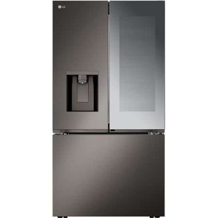LG Counter Depth French Door Refrigerator  Black