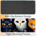 thumbnail image 4 of Cat Square Gaming Mouse Pad, 8.3x9.8 Inch Non-Slip Rubber Bottom Printed Mousepad for Office and Gaming, 4 of 6