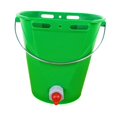 thumbnail image 3 of Cubo alimentador para terneros, cubo para terneros, suministros para , fácil instalar, práctico, alimentación gran capacidad, Verde con 1 pezón, 3 of 8