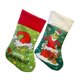 thumbnail image 2 of Nuevo calcetín de regalo y dulces de Navidad, bolsa de felpa decorativa, Grinch-chi, monstruo del Festival verde, bolsa de regalo de Nochebuena para niños, 2 of 4