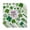 Purple Green, variant on St Patricks Day Cloth Napkins, Shamrock Grey Green Spring Modern Leaf Washable and Reusable Dinner Napkins Set of 4, Table Napkin for Kitchen Party Birthday Wedding Hotel Housewarming 20"x20"