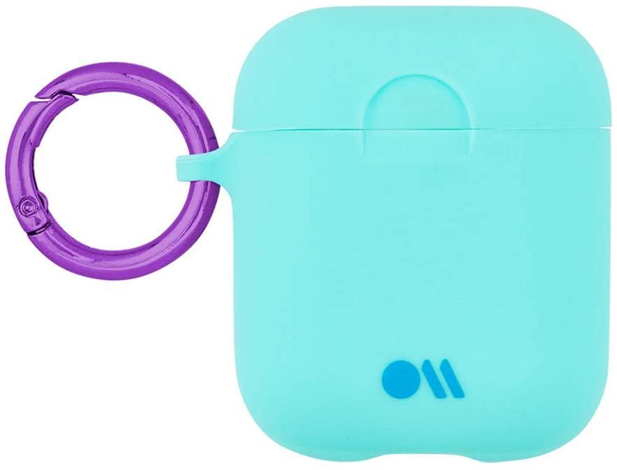 Case-Mate - Airpods Case - Hook Ups - Silicone - Compatible with Apple Airpods  Series 1 \u0026 2 - Aqua Blue | Walmart Canada