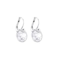 thumbnail image 2 of Pendientes Swarovski Bella Drop con cristales blancos rodiados, 2 of 4