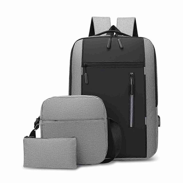 Men's USB Large Capacity Backpack Professional Shoulder for Men Executive Laptop Bag Business Briefcase