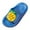 Blue, variant on IROINNID Kids Summer Lovely Fruit Slippers Outdoor Bathing Beach Slippers For Boys Girls Thick PVC Sole Shoes, Size 3-10Y