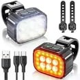 thumbnail image 1 of Bicycle Q6 Light Set Bike LED Front Rear Lights USB Charge MTB Road Bike Highlight Lamp Cycling Light Lamp Cycling Accessories, 1 of 5