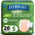 thumbnail image 1 of Pañales para adultos FitRight Extra Heavy Absorbency S 20-32 pulgadas 20u, 1 of 6