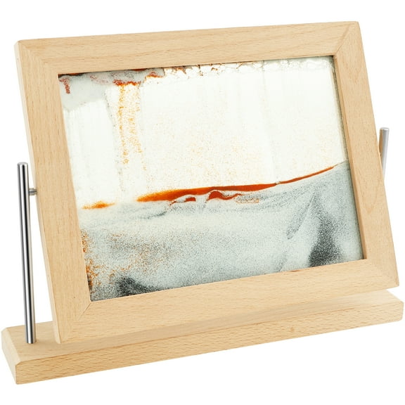 Keyohome Moving Sand Art Picture Creative Moving Sand Art Decorative Moving Sand Picture Exquisite Moving Sand Art Decor Desktop Dynamic Sand Picture for Desktop Home Office Work Decor