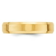thumbnail image 3 of 10k Yellow Gold 5mm Beveled Edge Comfort Fit Wedding Band Size 13.5, 3 of 5