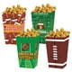 thumbnail image 2 of 4 Cubos para Palomitas | Recipientes Reutilizables de Papel para Refrigerios | Cajas Multicolor para Palomitas de Maíz para Fiestas de Fútbol | Porta Dulces de Gran Capacidad para Noches de Cine y Ev, 2 of 6