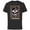 Black, variant on Planet of the Apes Evolution Revolution Human and Ape Skulls - Short Sleeve Cotton T-Shirt for Adults - Customized-Natural