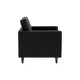 thumbnail image 2 of Sillon Kessa Muebles Puget Negro, 2 of 5