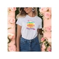thumbnail image 1 of Playera Blusa Mujer Yo Soy Madre y Además Abuela, Supera Eso Ropa Casual Divertida para Abuelas con Estilo Color Blanco Talla Chica Marca Emil SaEs, 1 of 4