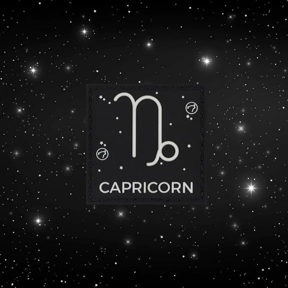 Zodiac Sign Capricorn Patch