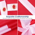 thumbnail image 3 of Bandera de Dinamarca AhfuLife 90 x 150 cm impermeable, doble cara, 3 of 6