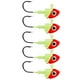 thumbnail image 5 of Cebo Estilo 10g-35g Señuelo de pesca suave Anzuelo de cabeza de jigging luminoso (A) 5pcs JShteea Para Estrenar, 5 of 7