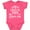 Vintage Hot Pink, variant on Inktastic Gigi and Papa Love Me Boys or Girls Baby Bodysuit