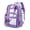 Purple, variant on Fgnfyis Cute Clear Backpack Privacy Student Bookbag Large Capacity Eco Friendly Boys and Girls Backpacks for School