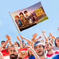 thumbnail image 4 of Buffalo Kids Bandera impresa con temática, regalo perfecto para fanáticos, amigos y familiares, y adecuada para actividades al aire libre e interiores, decoraciones de fiesta. 120*180CM, 4 of 6