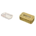 thumbnail image 1 of Elegante Bandeja Organizadora Multiusos Para Servir Comida, Tocador De Baño, Fruta, Cafetería, Almacenamiento De Cosméticos, Caja De Pañuelos, Papel Higiénico Y Soporte Para Pañuelos, 1 of 8
