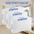 thumbnail image 2 of Window Air Conditioner Cover Indoor, Inside AC Unit Cover, Dust-Proof Waterproof Double Insulation with Elastic Strap Cotton Window AC Cover for Winter, 28Lx20Hx3D inches, 2 of 6