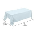 thumbnail image 3 of ZestqaQ Large Plastic Table Cover, Wipe Clean Party Tablecloth, Durable Rectangle Table Cover, Elegant Disposable Tablecloth, Versatile Party Table Cover, 3 of 7