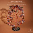 thumbnail image 2 of Crystal Tree Karmapledge 7 chakara para decoración del hogar y la oficina, 2 of 8