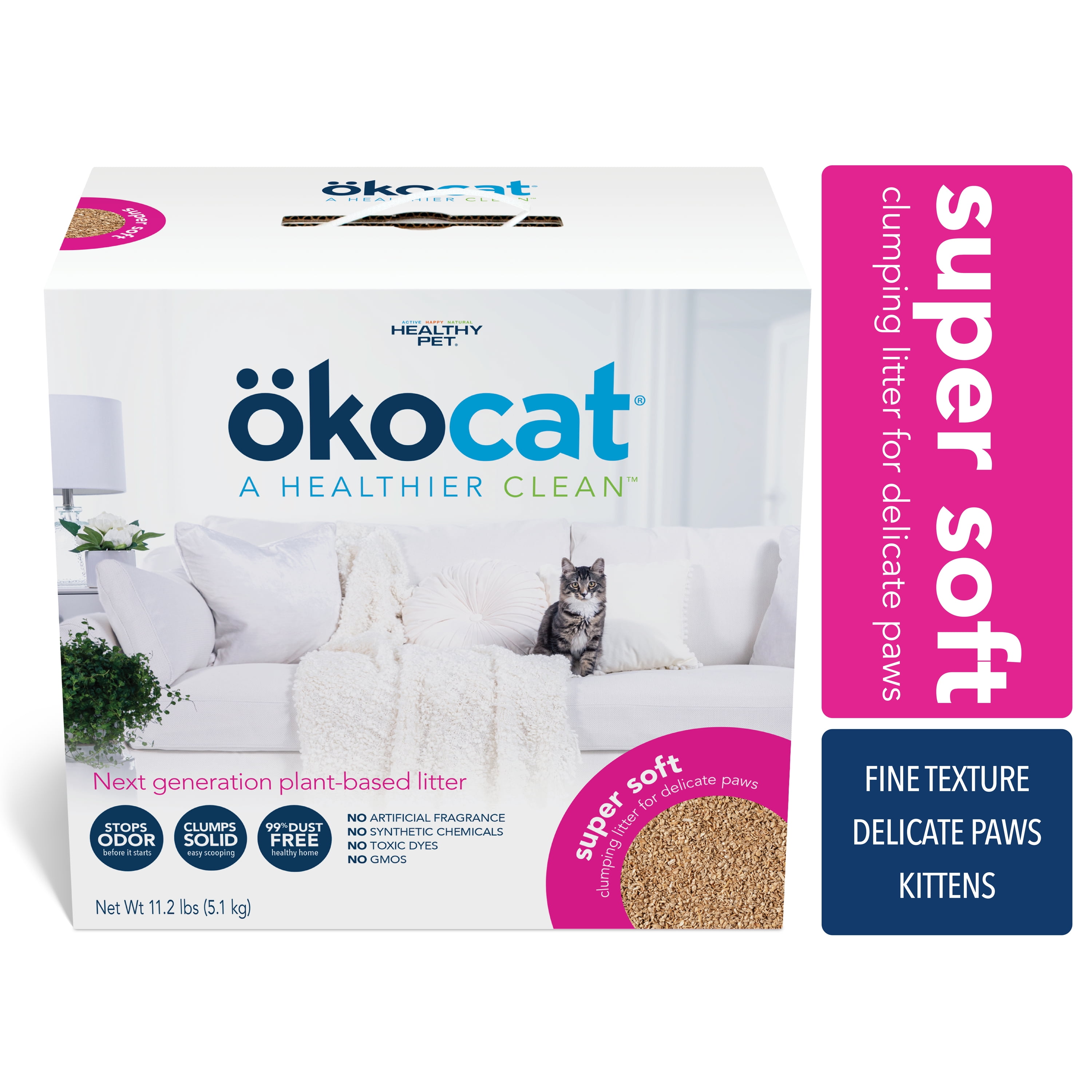 okocat clumping litter