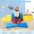 thumbnail image 5 of 7-Piece Toddlers Climbing Toys, Baby Foam Climbing Blocks for Toddlers, Foam Play Gym Climber Structures With Ball Pool, Indoor Climb and Crawl Activity Play Set, 5 of 6