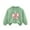 Green, variant on Eltusu Big Girls Graphic Sweatshirts, Long Sleeve Crewneck Cotton Pullover Fall Tops Green Size 8 T