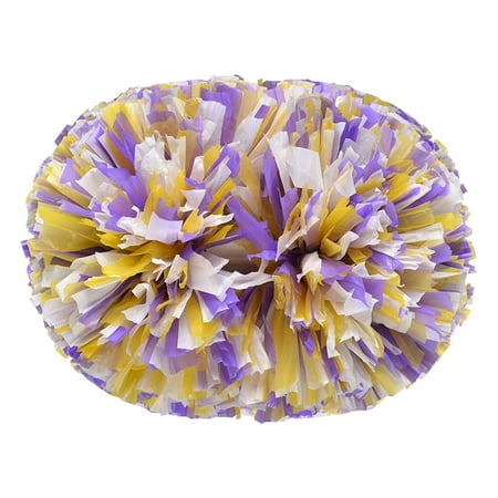 

Weerihhol 2PCS Cheerleaders Handheld Colorful Flowers Sports Events Sports Activities Performance Cheering Supplies Lightweight And Easy To Use Handle Design Off