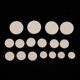 thumbnail image 1 of de Almohadillas para Llaves de 17 Piezas para Herramienta de Mantenimiento de Reparación de shamjiam Estera para almohadillas de cojín para clarinete, 1 of 9