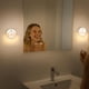 thumbnail image 2 of Luz LED con Sensor de Movimiento y 4 Expresiones Faciales, Regulable, para Pasillo, Recargable, con Temporizador, 2 Unidades, 2 of 5