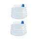 thumbnail image 1 of Outdoor Folding Water Buckets 2Pcs For Camping And Hiking 26X23CM Transparent Water Storage Solution, 1 of 4