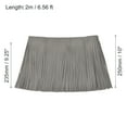 thumbnail image 2 of Unique Bargains 2 Yards 10 Inch Faux Leather Fringe Trim Tassel Fringe for Sewing, Gray, 2 of 6