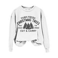 ZOHIUM Farm Fresh Carry Christmas Trees Women's Lettered Christmas Tree