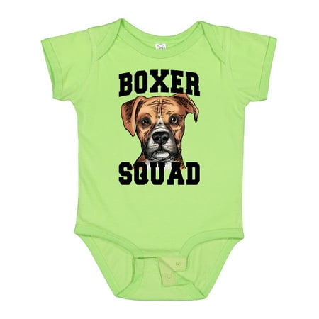 

Inktastic Dog Boxer Squad Gift Baby Boy or Baby Girl Bodysuit