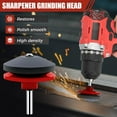thumbnail image 2 of Lawnmower Dull Blade Sharpener, 2025 New Lawn Mower Blade Sharpener Tool for Garden, Universal Blade Sharpeners for Lawn Mowers for Any Power Drill Hand Drill, 2 of 7