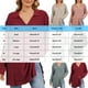 thumbnail image 4 of Sudadera con capucha gris,Camisa informal de manga larga con cuello vuelto para mujer, de invierno, lisa, de tejido elástico suave, corte regular para uso diario, sopatenor, 4 of 7