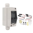 thumbnail image 1 of Interruptor de desconexión fotovoltaica, interruptor de desconexión solar fotovoltaica de doble potencia de 40 A Interruptor de desconexión fotovoltaica de doble potencia Fabricado con cuidado, 1 of 9