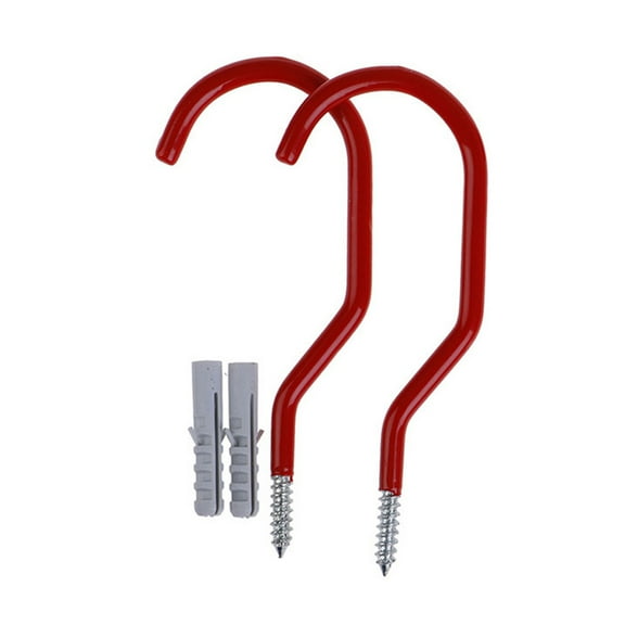 Mountain Bike Wall Hook for Storage Metal Material High Load Capacity Easy to Install