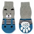 thumbnail image 3 of Pet Heroic 6 Sizes Anti-Slip Knit Dog Socks&Cat Socks with Rubber Reinforcement, Anti-Slip Knit Dog Paw Protector&Cat Paw Protector for Indoor Wear, Suitable for Small&Medium&Large Dogs&Cats, 3 of 7
