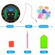 thumbnail image 2 of Cuadros Decorativos Diamond DIY Dots Art Cool Home Garden Decoration (Gato) Negro DQrwqpou  embutido en tela, 2 of 3