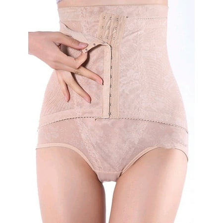 Vikoros Womens Shapewear Control Panties High Waist Enhancer Trainer Beige (Best Trainers For High Arches)